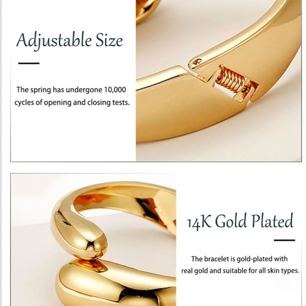 Hinged Cuff Bracelet